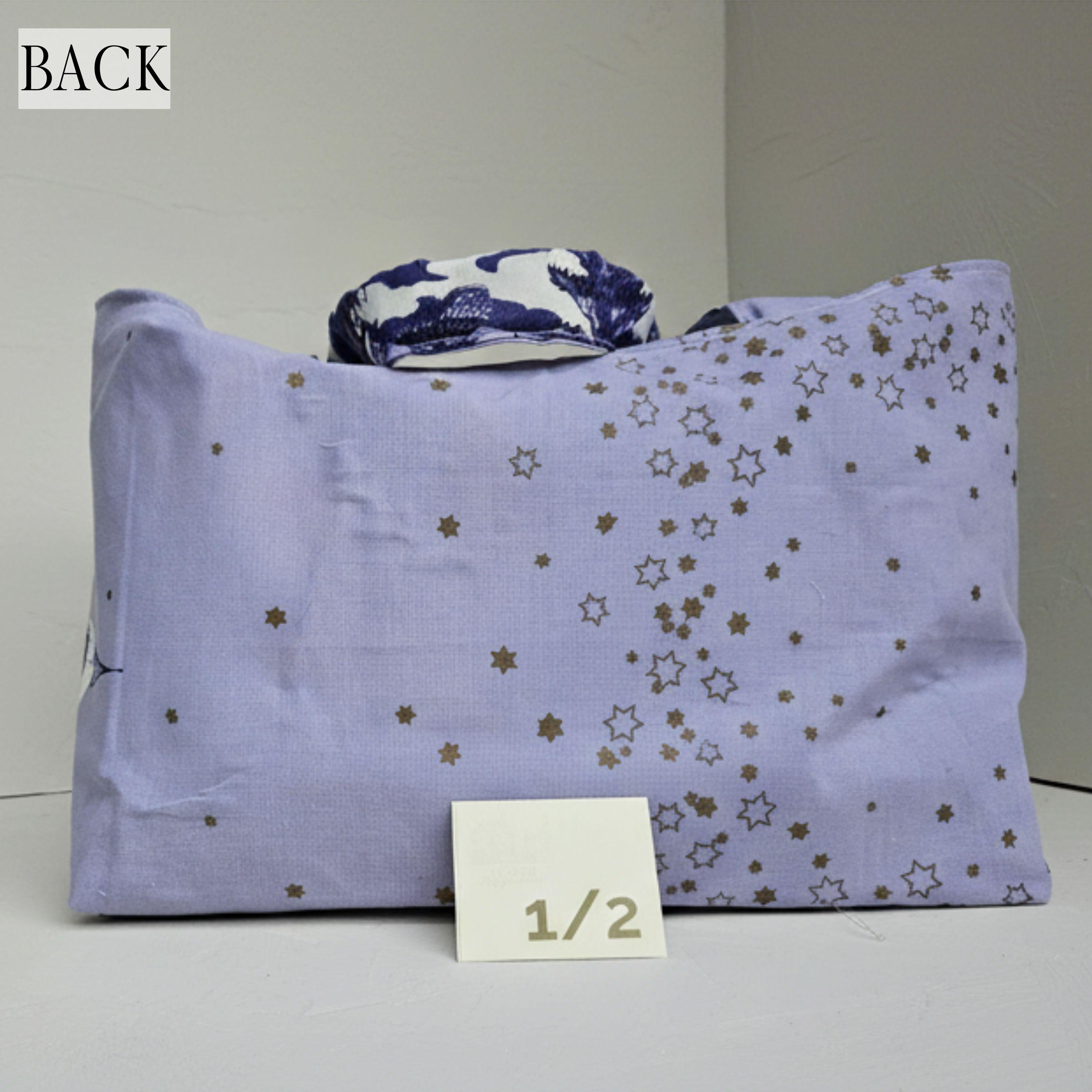 25 % Sale Heritage Tote – Blau & Wintermotiv