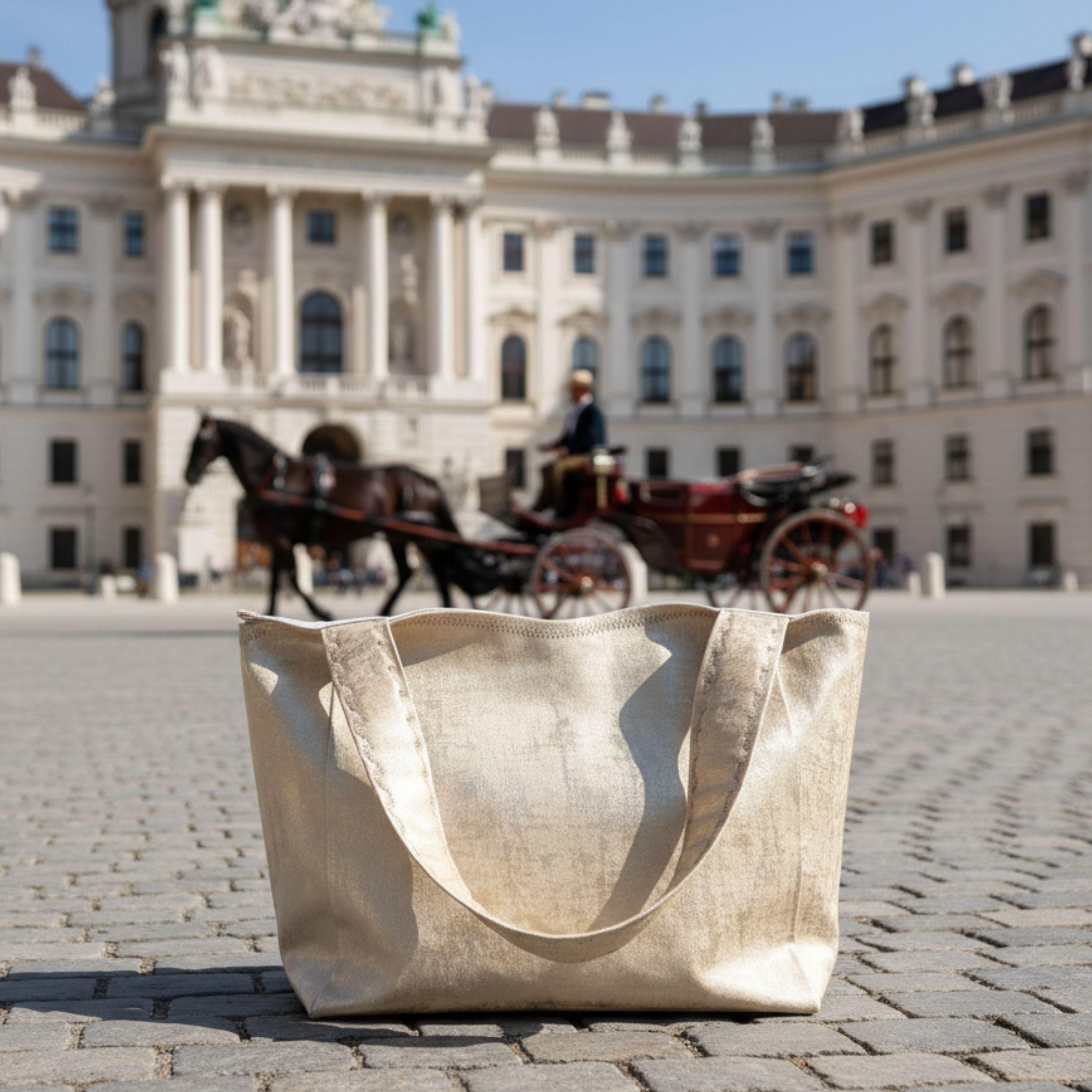 25 % Sale - Heritage Tote – Champagne Gold