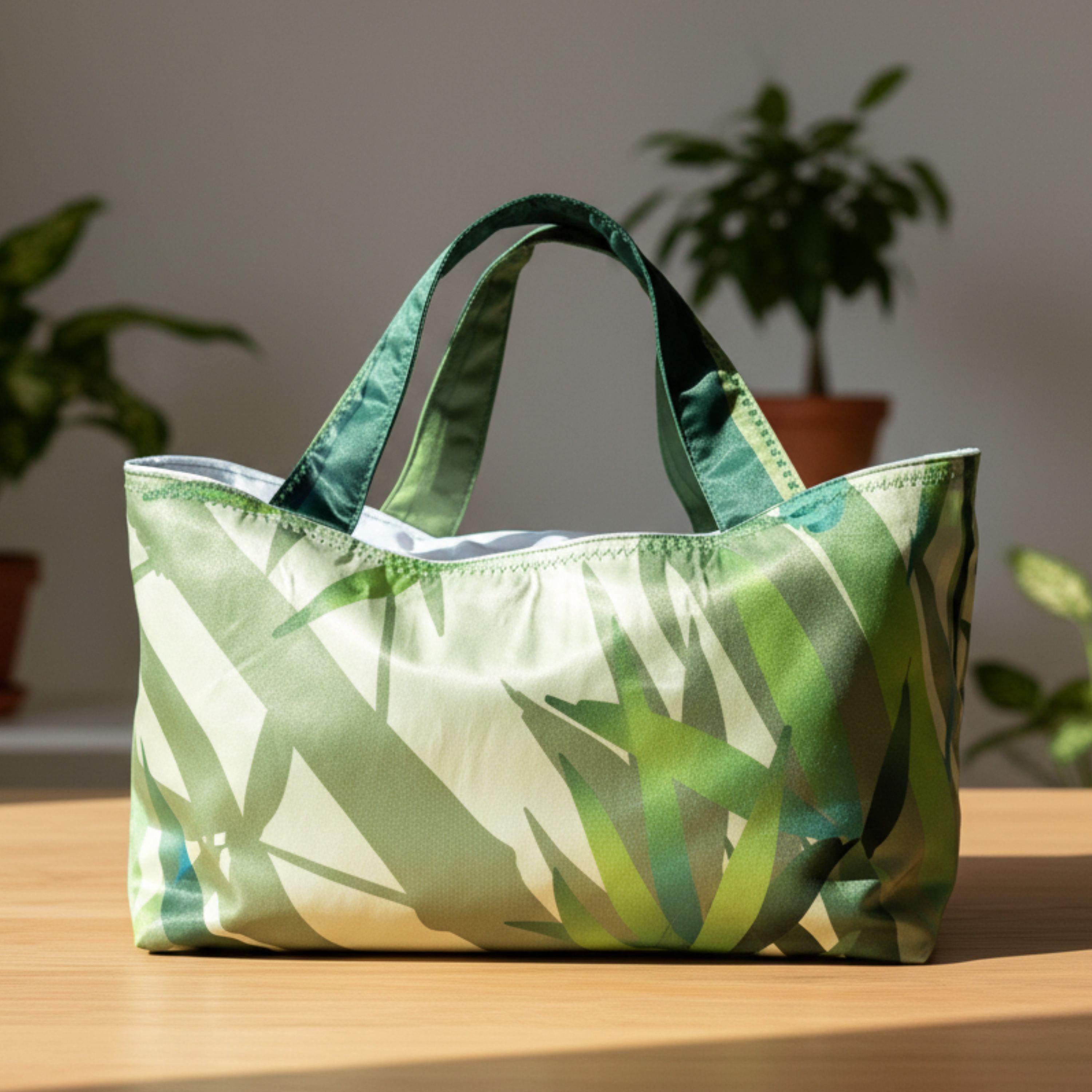 25 % Sale - Heritage Tote – Grün & Botanisch