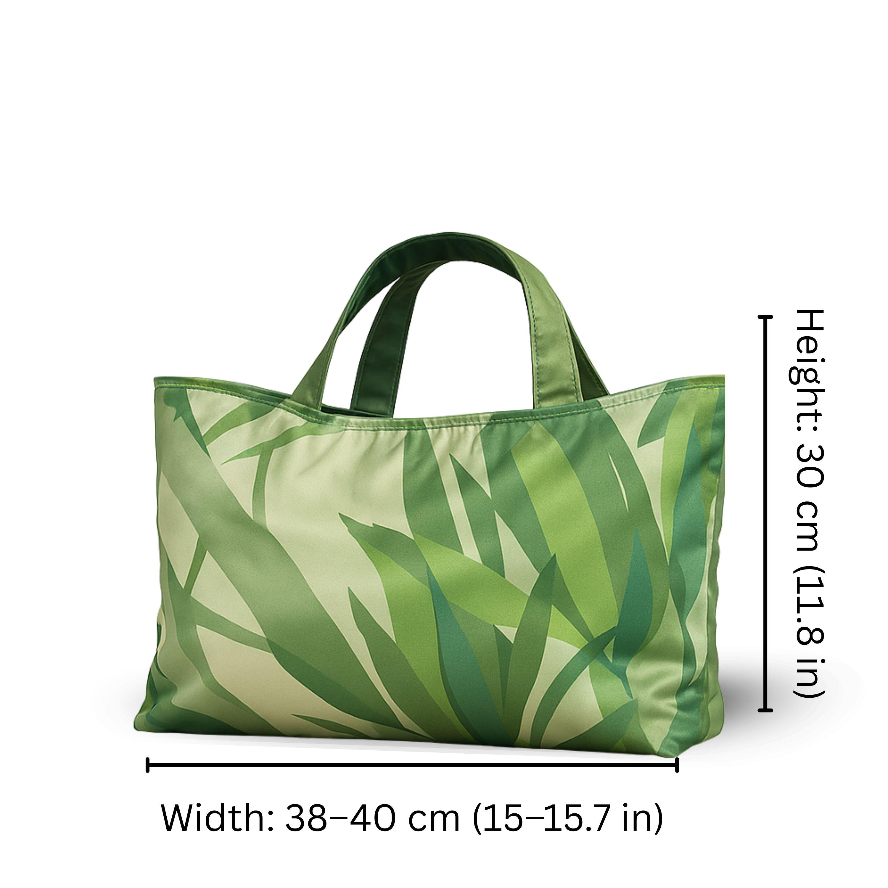 25 % Sale - Heritage Tote – Grün & Botanisch
