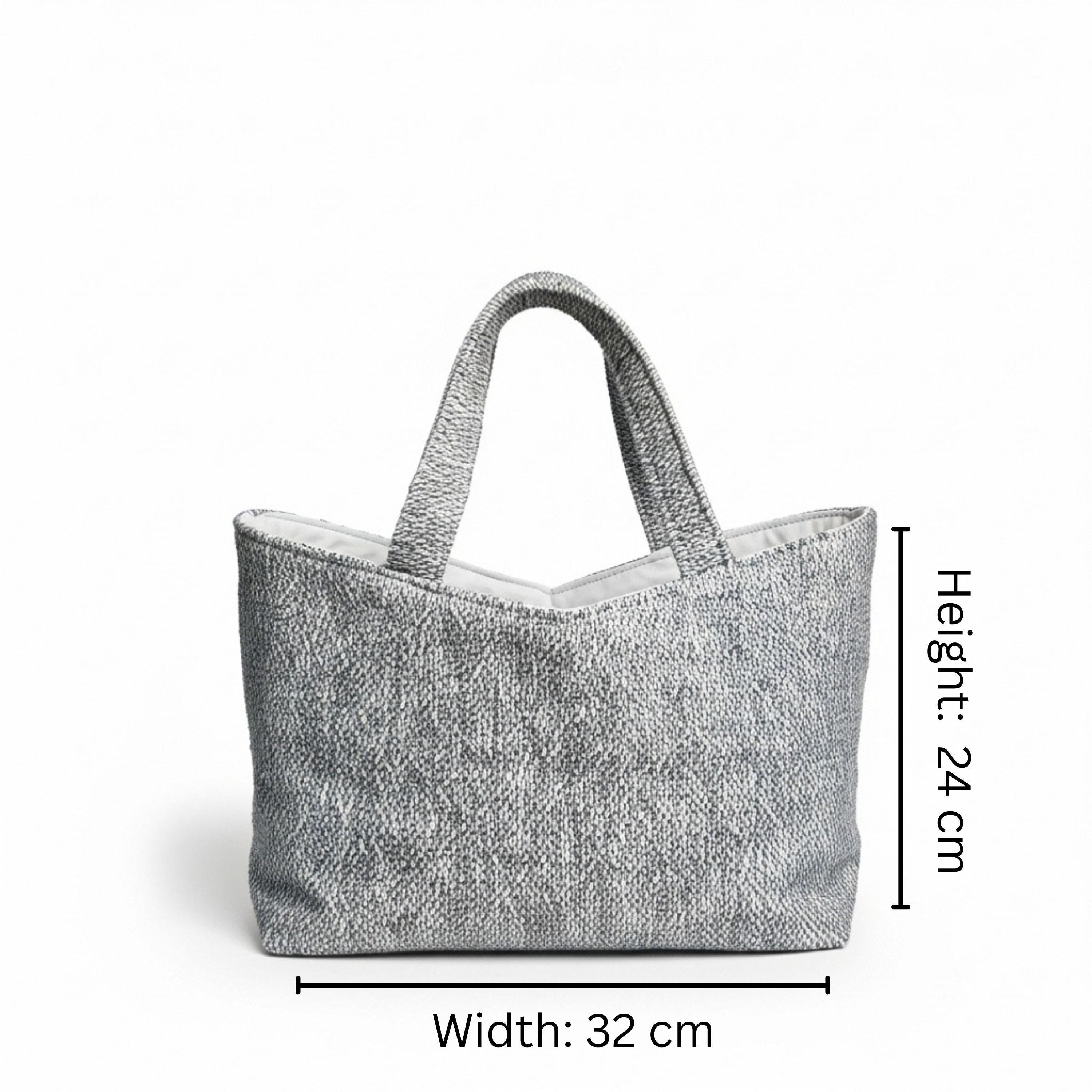 Old Money Tote – Grau