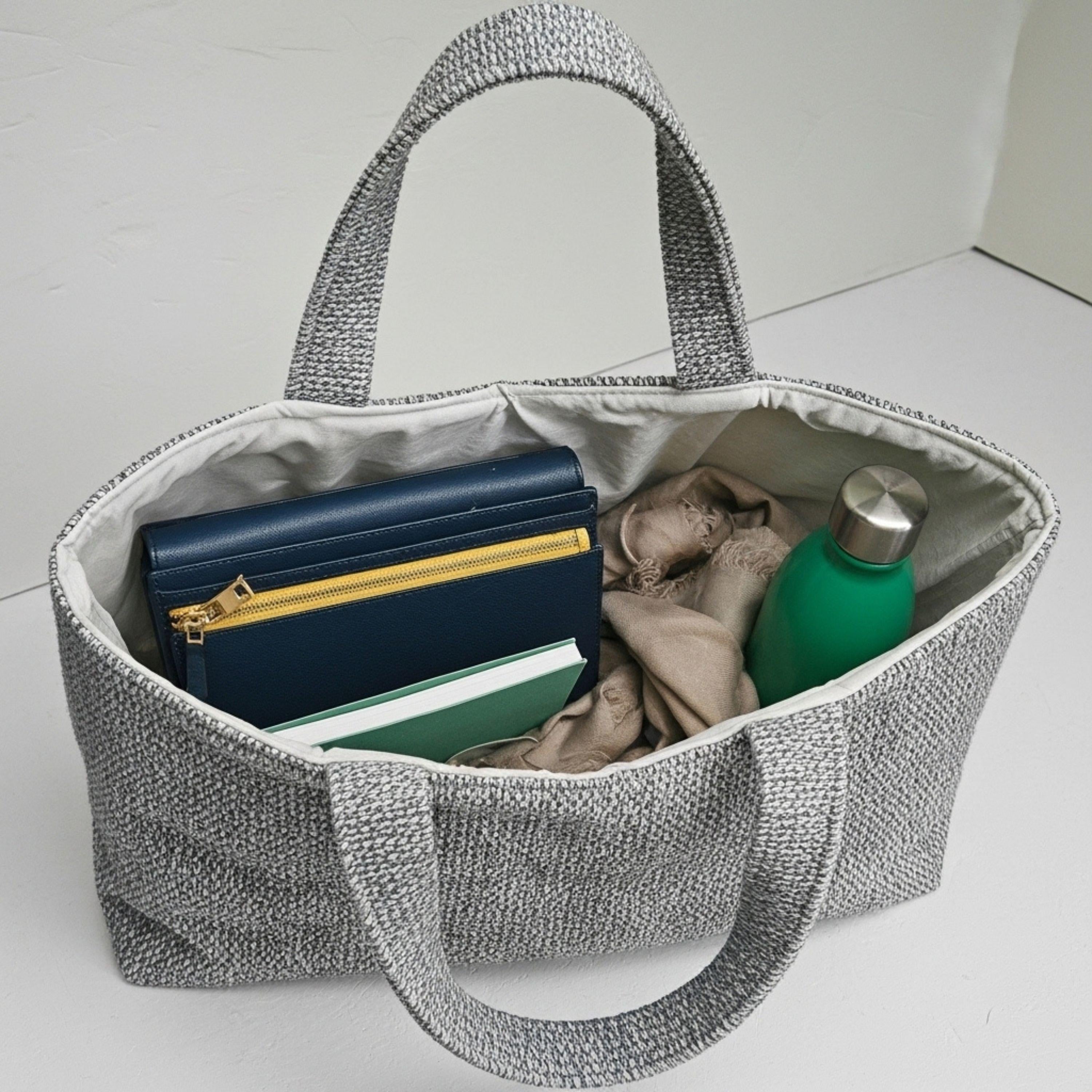 Old Money Tote – Grau