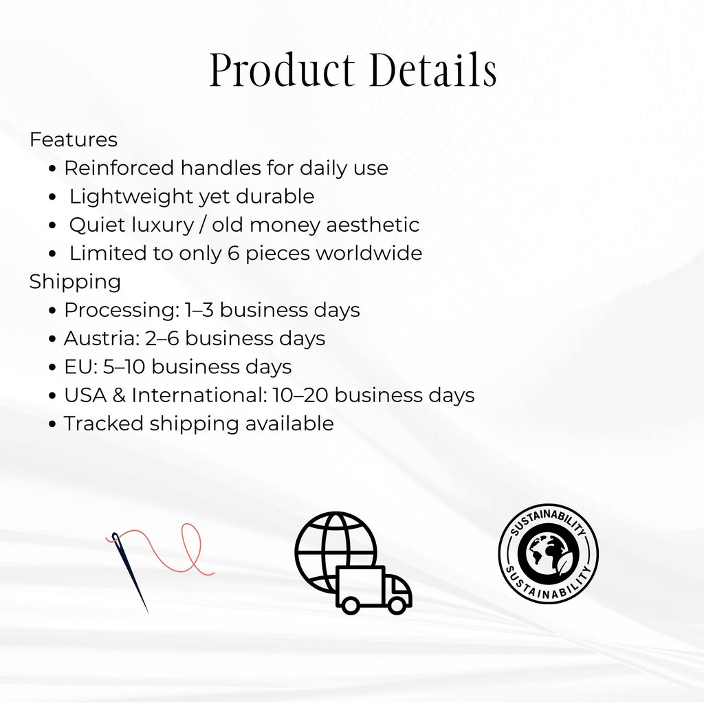 Old Money Tote – Grau